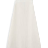 Maxi Linen Skirt Beige