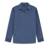 Modern Polo Blue Stripe Detail