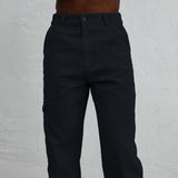 Corduroy Pocket Comfy Pants Navy