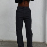 Corduroy Pocket Comfy Pants Navy