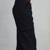 Corduroy Pocket Comfy Pants Navy