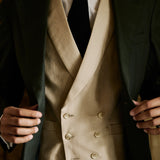 Linen Vest Beige