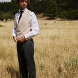 Linen Vest Beige