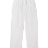 Retro Pleated Pants Natural
