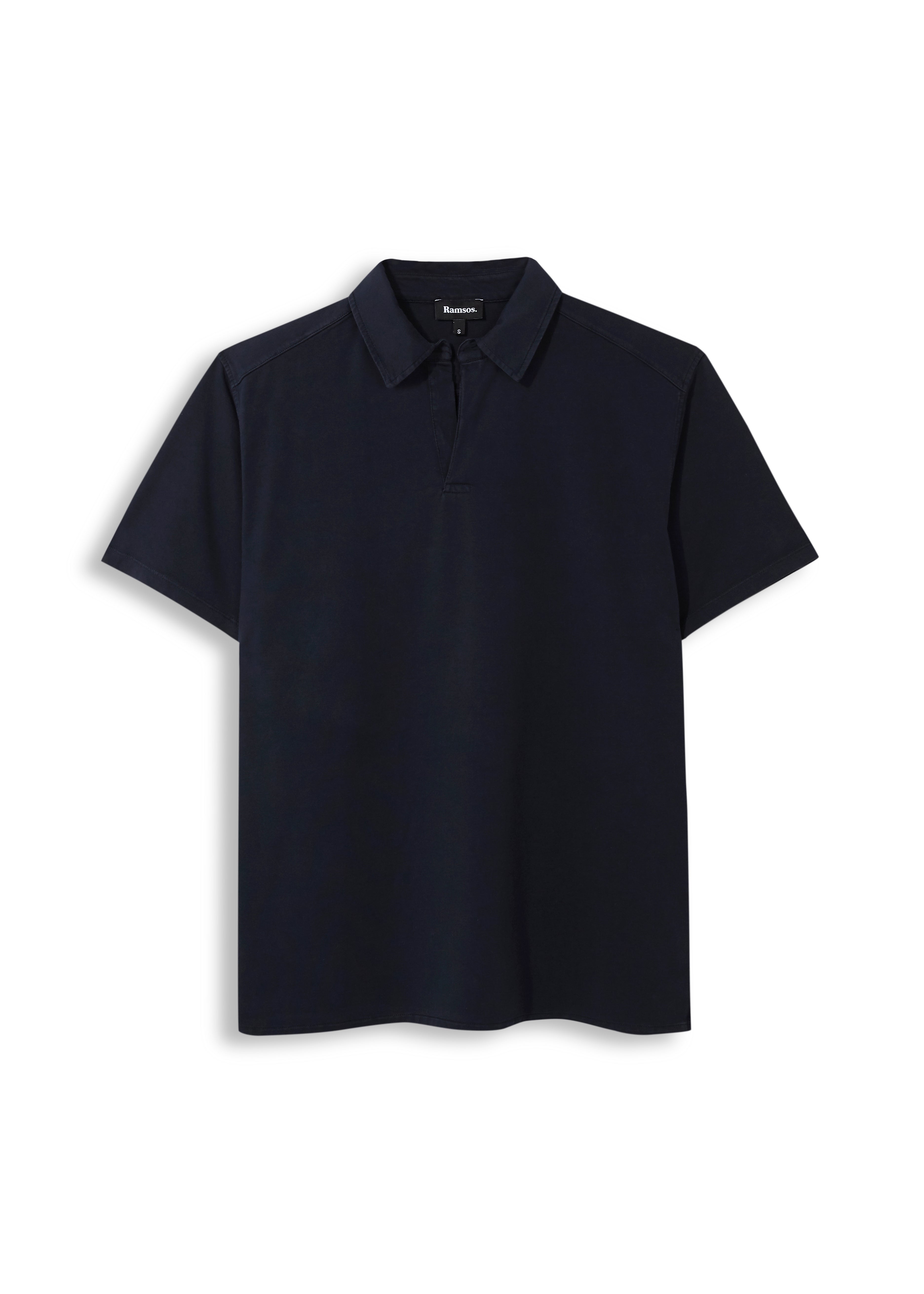 Short Modern Polo Navy