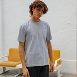 Trendy Pocket T-shirt Light Grey Natural