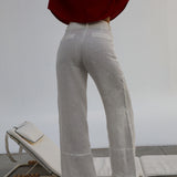 Linen Pants White