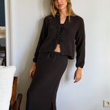 Vintage Skirt Brown