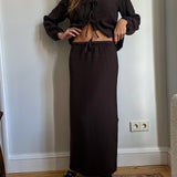 Vintage Skirt Brown