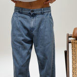 Retro Comfy Denim Pants