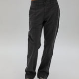 Low Waist Retro Jeans Dark Grey