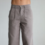Wide Retro Comfy Pants Grey