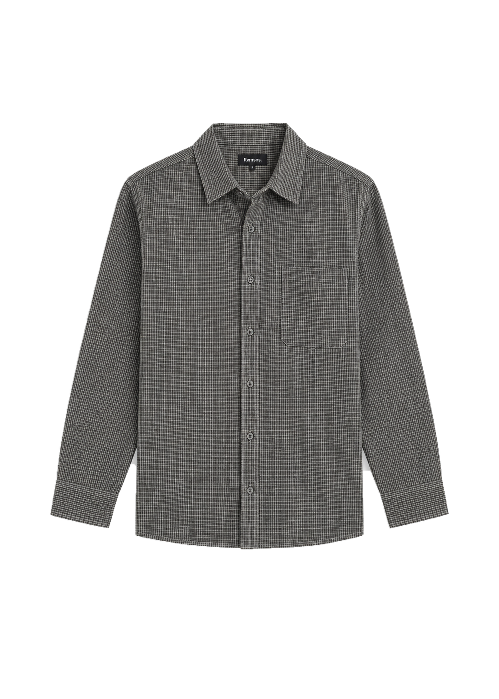 Square Shirt Dark Grey