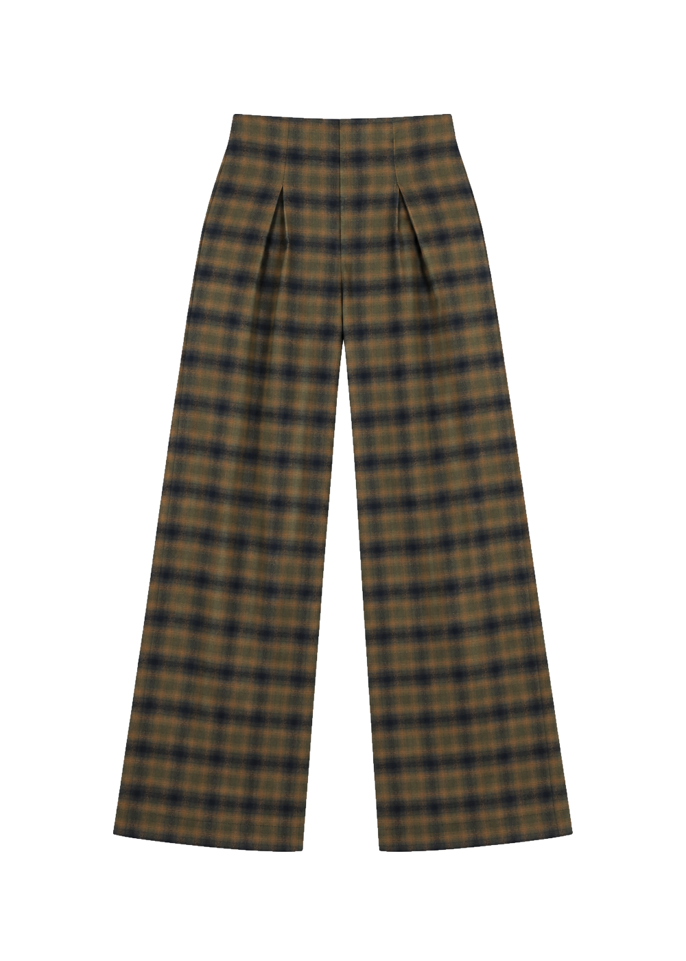 Square Detail Pants Grey