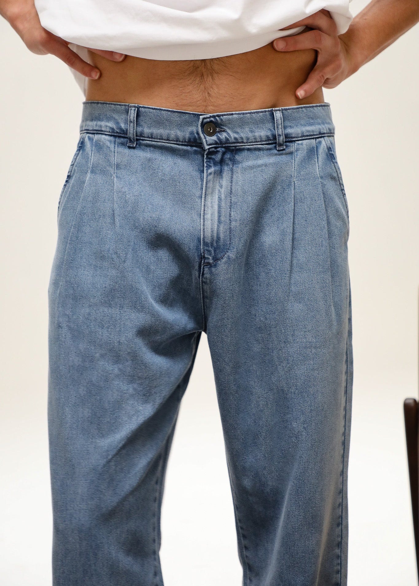 Retro Comfy Denim Pants