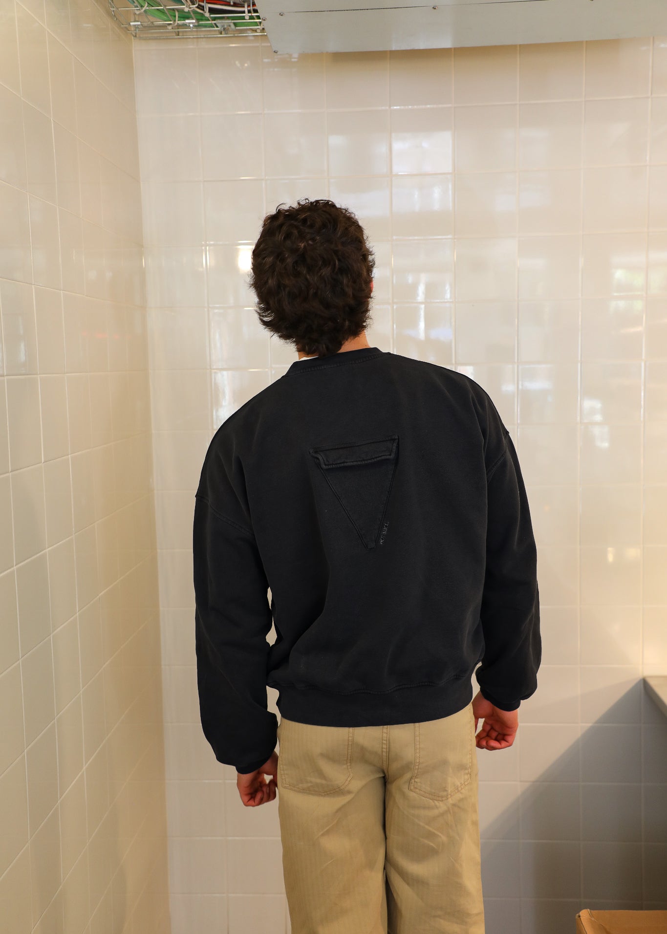RAMSOS X PARKING PIZZA Sweatshirt Dark Navy