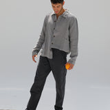 Linen Jacket Grey